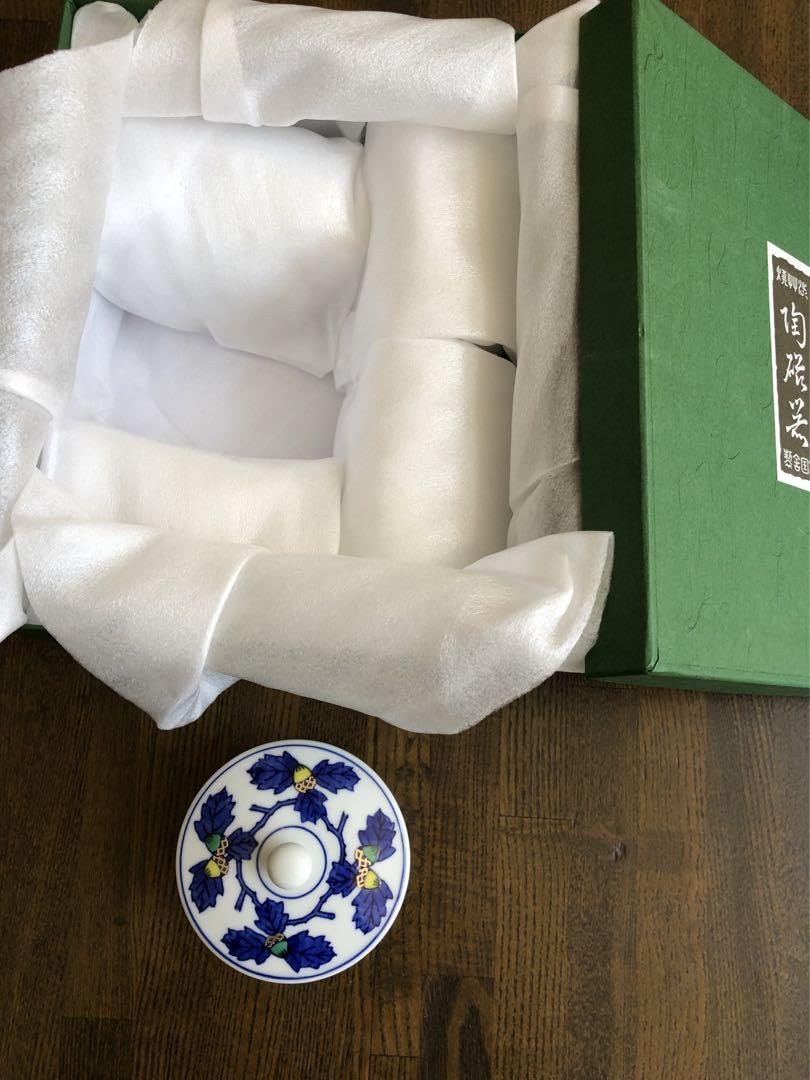 Amazon.co.jp: 高山渋草焼 芳国舎 蓋付き汲み出し どんぐりx5客 Amazon.co.jp: 高山渋草焼 芳国舎 蓋付き汲み出し どんぐりx5客